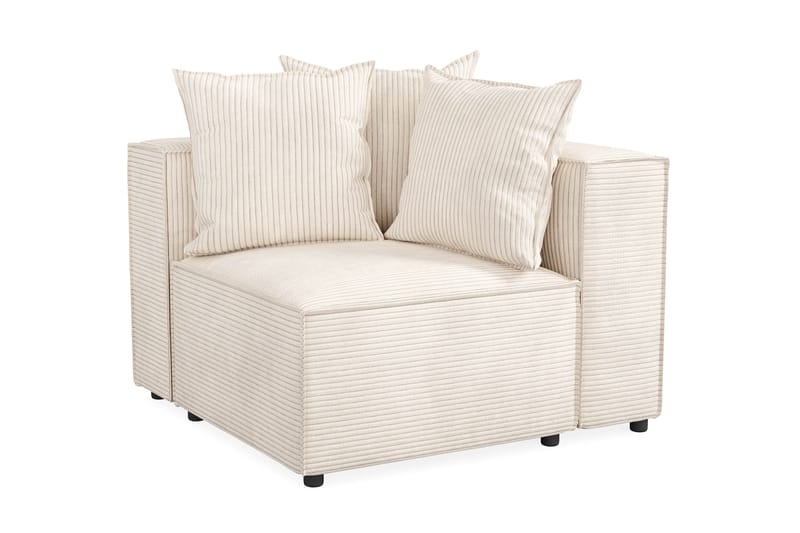 Cubo Højremodul 108 cm - Beige - Møbler - Sofaer - Modulsofaer - Andre moduler til modulsofa