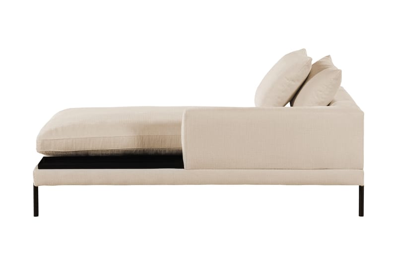 Karridale Chaiselongmodul 92,5 cm Højre - Beige - Møbler - Sofaer - Modulsofaer - Andre moduler til modulsofa