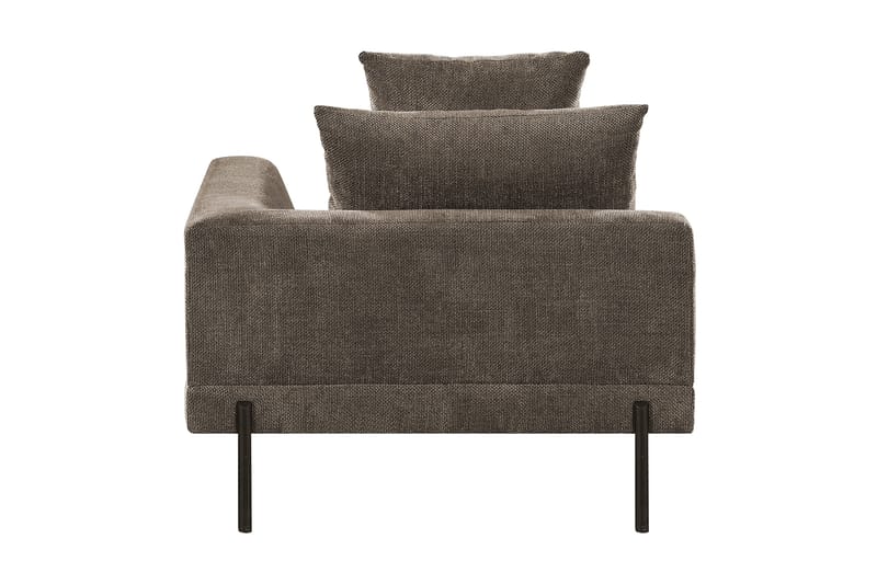 Karridale Chaiselongmodul 92,5 cm Højre - Brun - Møbler - Sofaer - Modulsofaer - Andre moduler til modulsofa