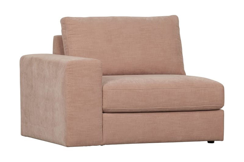 Kielstra Venstremodul - Lyserød - Møbler - Sofaer - Modulsofaer - Andre moduler til modulsofa