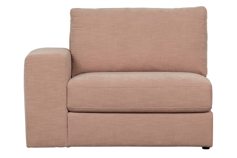 Kielstra Venstremodul - Lyserød - Møbler - Sofaer - Modulsofaer - Andre moduler til modulsofa