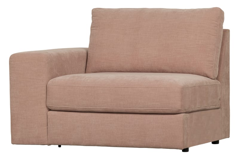 Kielstra Venstremodul - Lyserød - Møbler - Sofaer - Modulsofaer - Andre moduler til modulsofa