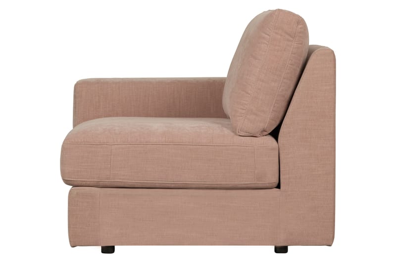 Kielstra Venstremodul - Lyserød - Møbler - Sofaer - Modulsofaer - Andre moduler til modulsofa