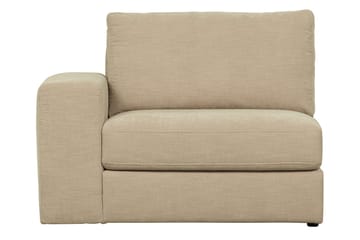 Kielstra Venstremodul - Sand - Møbler - Sofaer - Modulsofaer - Andre moduler til modulsofa
