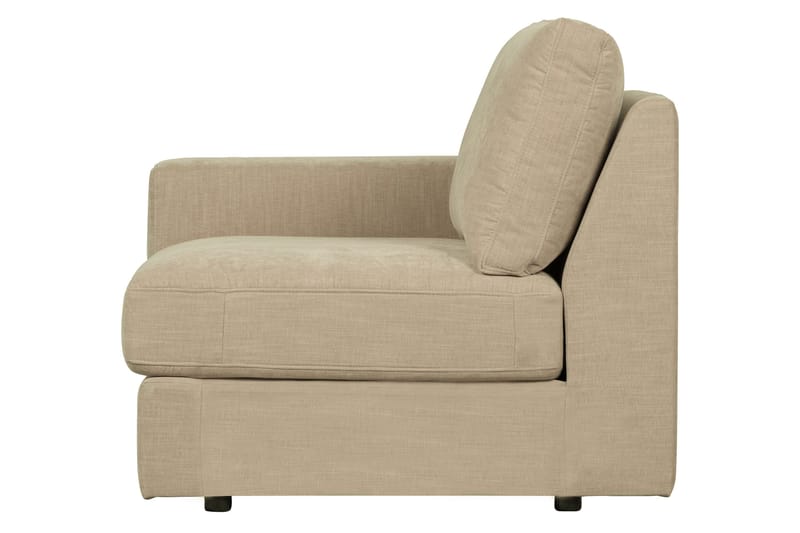 Kielstra Venstremodul - Sand - Møbler - Sofaer - Modulsofaer - Andre moduler til modulsofa