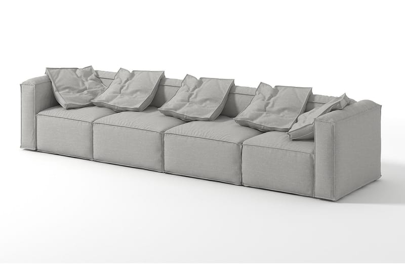 Oceanis Hjørnemodul - Beige/Sort - Sofatilbehør - Andre moduler til modulsofa