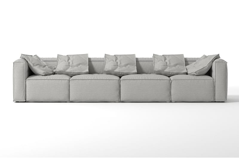 Oceanis Hjørnemodul - Beige/Sort - Sofatilbehør - Andre moduler til modulsofa