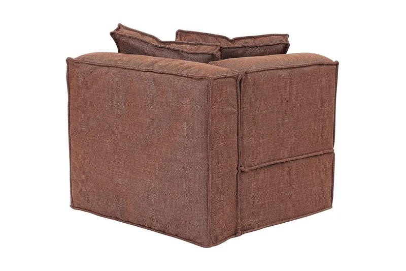 Oceanis Hjørnemodul - Brun/Sort - Møbler - Sofaer - Modulsofaer - Andre moduler til modulsofa