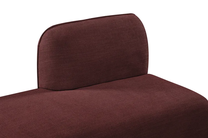 Space Chaiselongmodul Venstre - Rød - Møbler - Sofaer - Modulsofaer - Andre moduler til modulsofa