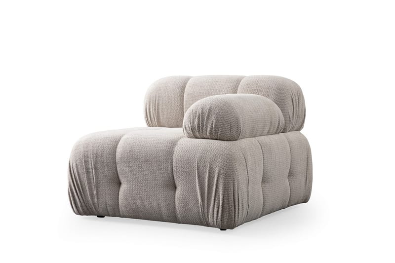 Belgin Højremodul 95 cm - Creme - Møbler - Sofaer - Modulsofaer - Andre moduler til modulsofa