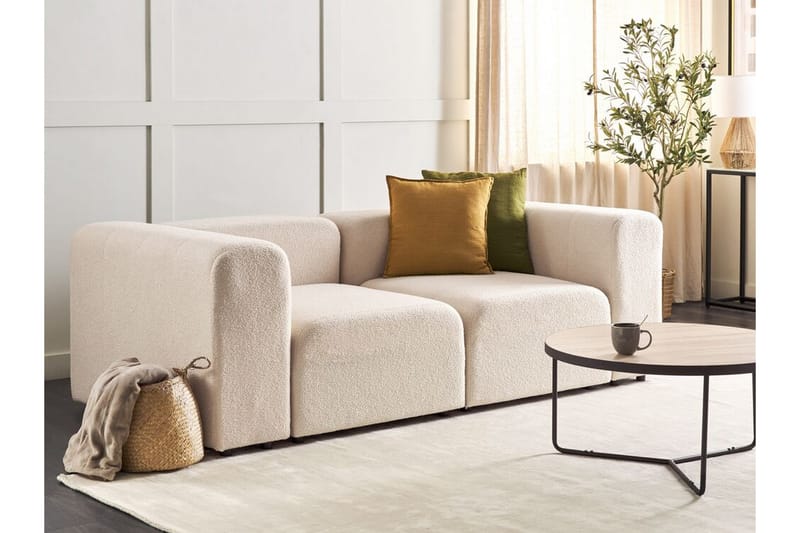 Brenden Modulsofa 2-personers - Beige - Møbler - Sofaer - Modulsofaer - Komplet modulsofa