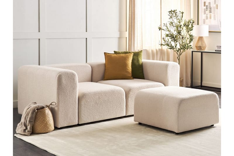 Brenden Modulsofa 2-personers - Beige - Møbler - Sofaer - Modulsofaer - Komplet modulsofa