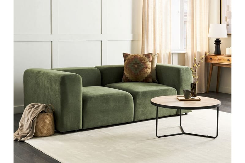 Brenden Modulsofa 2-personers - Grøn - Møbler - Sofaer - Modulsofaer - Komplet modulsofa