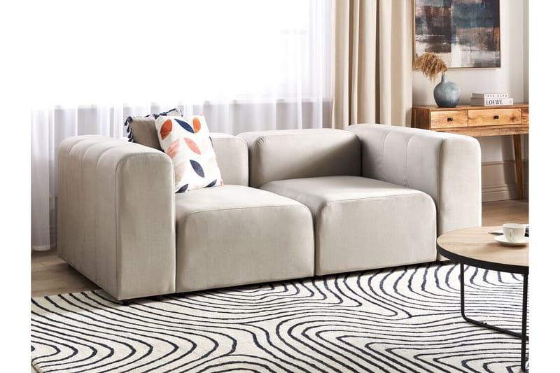 Brenden Modulsofa 2-personers - Beige - Møbler - Sofaer - Modulsofaer - Komplet modulsofa