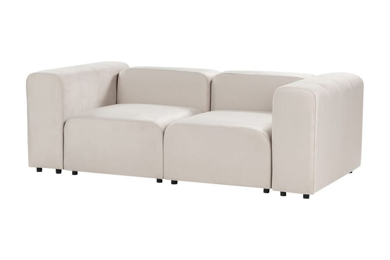 Brenden Modulsofa 2-personers - Beige - Møbler - Sofaer - Modulsofaer - Komplet modulsofa