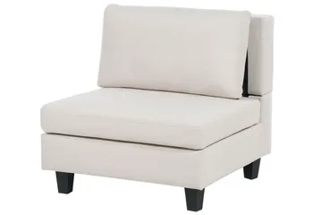 Buck 3-personers Modulsofa i Stof - Beige|Sort - Møbler - Sofaer - Modulsofaer - Komplet modulsofa
