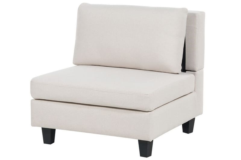 Buck 3-personers Modulsofa i Stof - Beige|Sort - Møbler - Sofaer - Modulsofaer - Komplet modulsofa