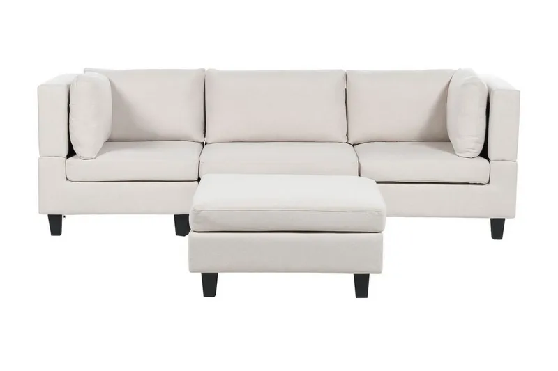 Buck Modulsofa 3-personers, Beige/Sort