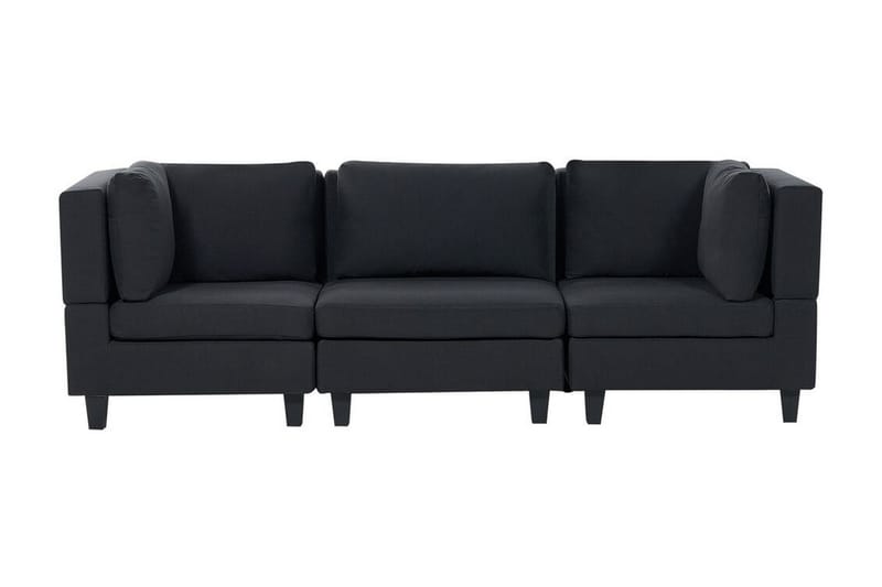 Buck Modulsofa 3-personers, Sort