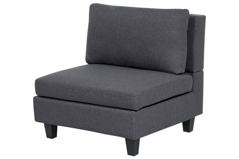 Buck Modulsofa 3-personers - Grå/Sort - Møbler - Sofaer - Modulsofaer - Komplet modulsofa