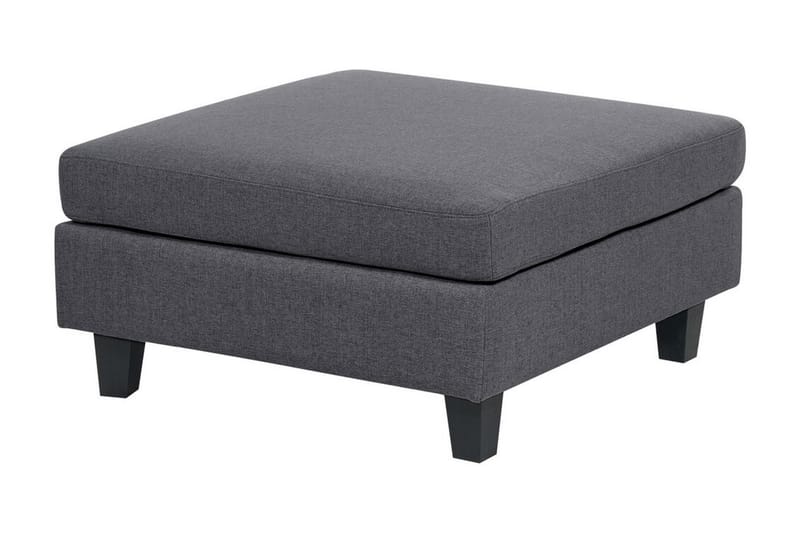 Buck Modulsofa 3-personers - Grå/Sort - Møbler - Sofaer - Modulsofaer - Komplet modulsofa