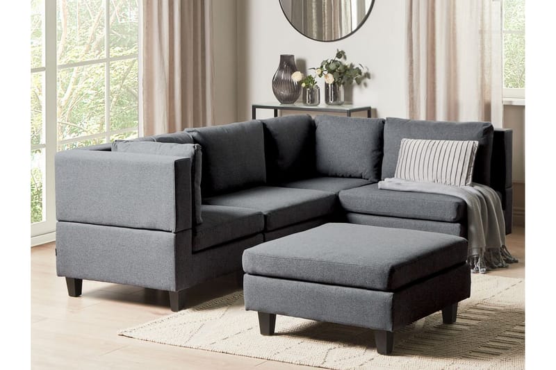 Buck Modulsofa 4-personers - Grå - Møbler - Sofaer - Modulsofaer - Komplet modulsofa