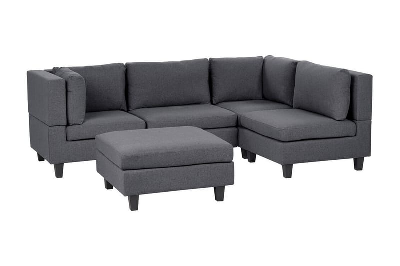 Buck Modulsofa 4-personers - Grå - Møbler - Sofaer - Modulsofaer - Komplet modulsofa