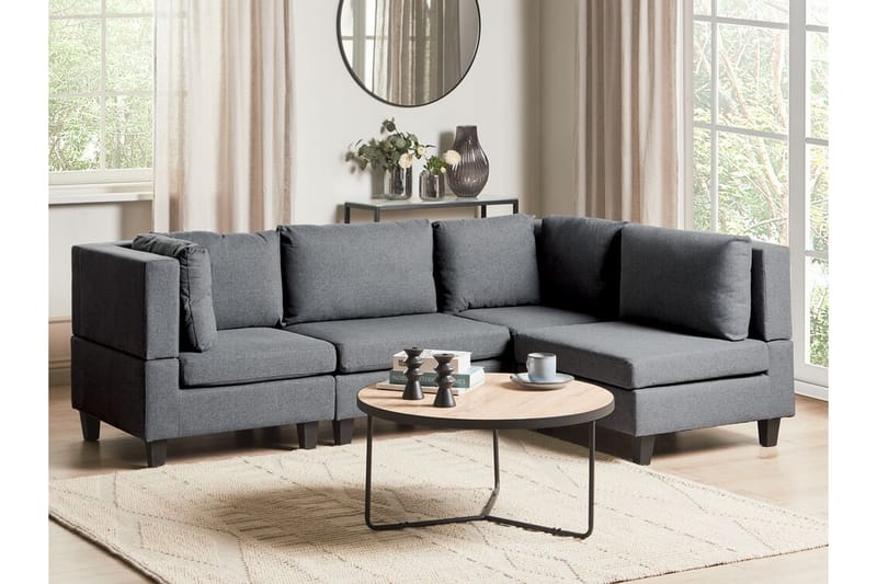 Buck Modulsofa 4-personers - Grå - Møbler - Sofaer - Modulsofaer - Komplet modulsofa