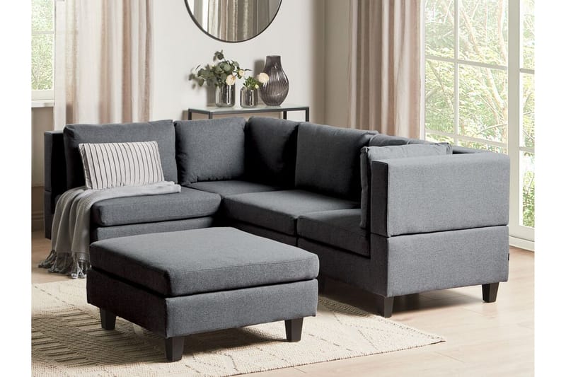 Buck Modulsofa 4-personers - Grå - Møbler - Sofaer - Modulsofaer - Komplet modulsofa