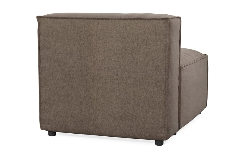 Cubo 1-personers Midtermodul i Stof 80 cm bred - Grå - Møbler - Sofaer - Modulsofaer - Midtermodul
