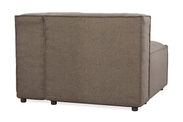Cubo 1-personers Højremodul i Stof 108 cm bred - Grå - Møbler - Sofaer - Modulsofaer - Andre moduler til modulsofa