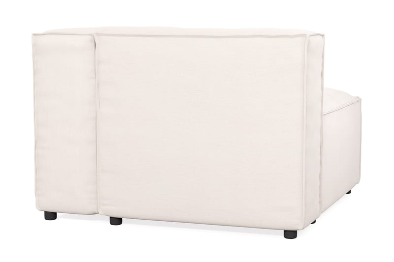 Cubo 1-personers Højremodul i Stof 108 cm bred - Lys beige - Møbler - Sofaer - Modulsofaer - Andre moduler til modulsofa