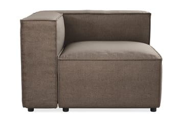 Cubo 1-personers Højremodul i Stof 108 cm bred - Grå - Møbler - Sofaer - Modulsofaer - Andre moduler til modulsofa