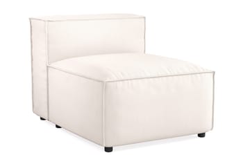 Cubo 1-personers Midtermodul i Stof 80 cm bred - Lys beige - Møbler - Sofaer - Modulsofaer - Midtermodul