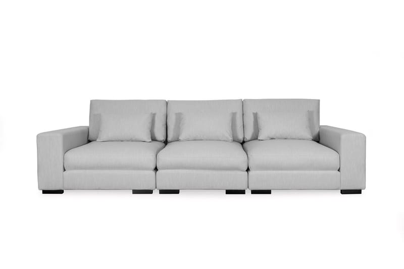 Dubai 3-personers sofa ekstra dyb, lysegrå