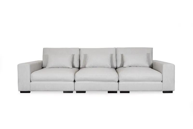 Dubai 3-personers sofa ekstra dyb, Beige