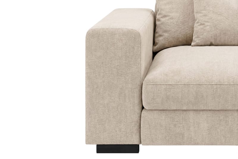 Dubai armlæn venstre i Chenille - Beige - Møbler - Sofaer - Modulsofaer - Andre moduler til modulsofa