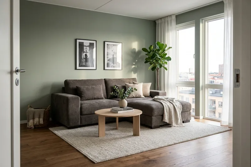Dubai divansofa højre ekstra dyb i Chenille - Mørkebrun - Møbler - Sofaer - Modulsofaer - Komplet modulsofa