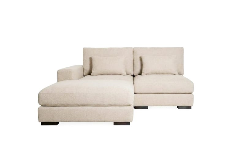 Dubai divansofa venstre ekstra dyb - Beige - Møbler - Sofaer - Modulsofaer - Komplet modulsofa