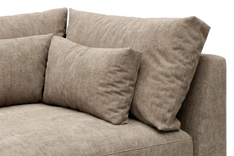 Dubai hjørnemodul i stof - Beige/grå - Møbler - Sofaer - Modulsofaer - Hjørnemodul