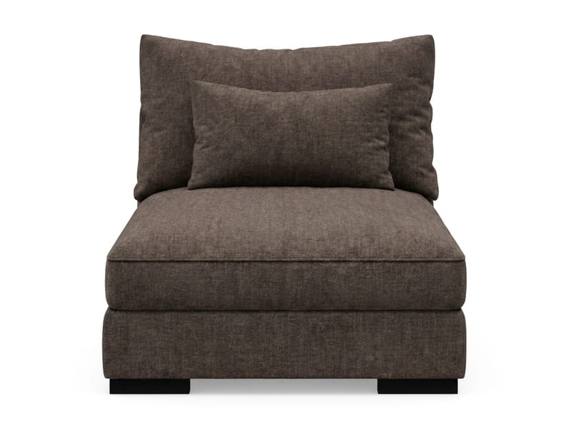 Dubai Midtermodul Stof - Mørkebrun - Møbler - Sofaer - Modulsofaer - Midtermodul