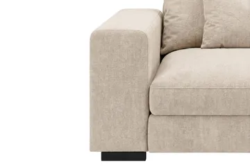 Dubai Venstrevendt Bred Armlænsmodul til Modulsofa 27 cm i Chenille - Beige - Møbler - Sofaer - Modulsofaer - Andre moduler til modulsofa