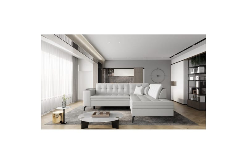Modulsofa Eltap Lanvin 260x210x93 cm, Softis 17, Højre