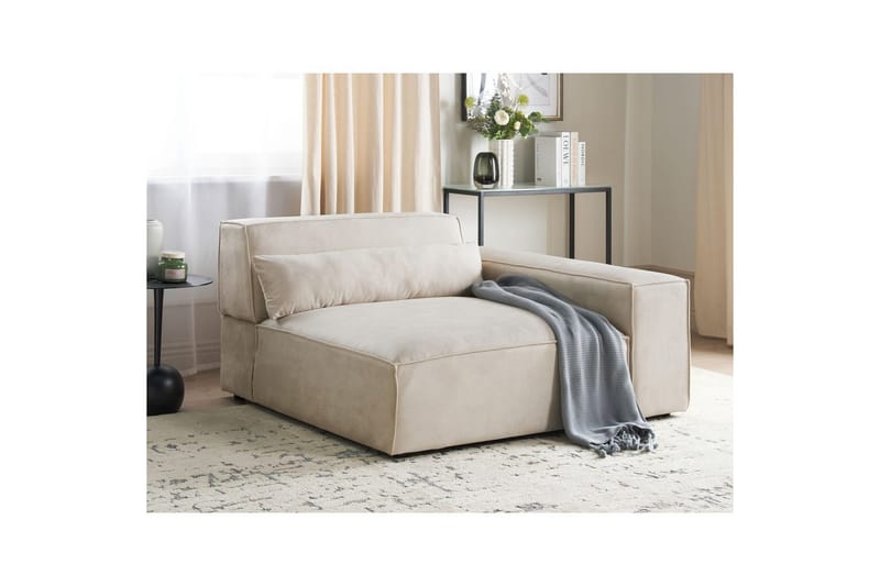 Hörnsits Hellnar Beige Right-faced - Møbler - Sofaer - Modulsofaer - Andre moduler til modulsofa