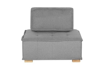 Hörnsoffa Beliani Tibro Beige/ljust trä Light grey||Light colored wood - Møbler - Sofaer - Modulsofaer - Komplet modulsofa