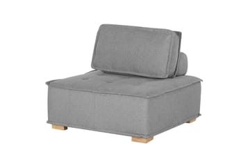 Hörnsoffa Beliani Tibro Beige/ljust trä Light grey||Light colored wood - Møbler - Sofaer - Modulsofaer - Komplet modulsofa