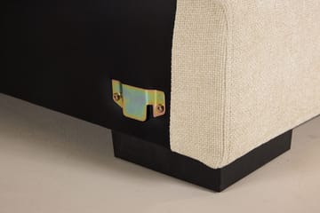 Højremodul Salerno i stof - Beige - Møbler - Sofaer - Modulsofaer - Hjørnemodul