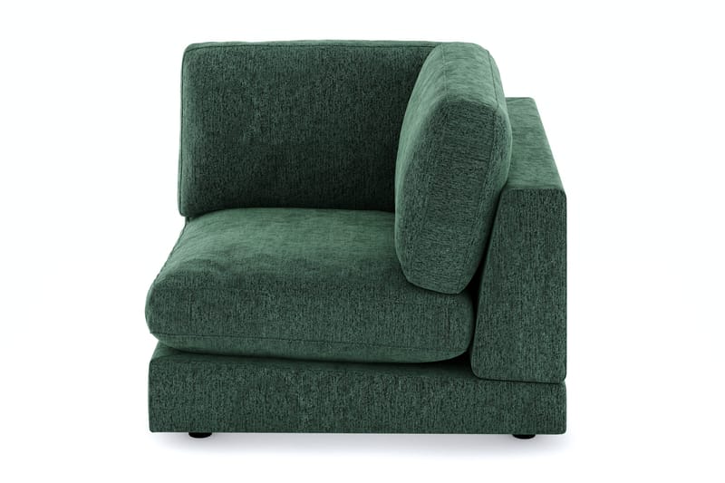 Arken 1-personers Hjørnemodul i Fløjl - Mørkegrøn - Møbler - Sofaer - Modulsofaer - Hjørnemodul