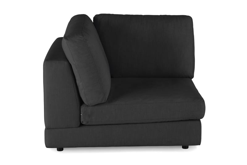 Arken 1-personers Hjørnemodul i Stof - Sort - Møbler - Sofaer - Modulsofaer - Hjørnemodul