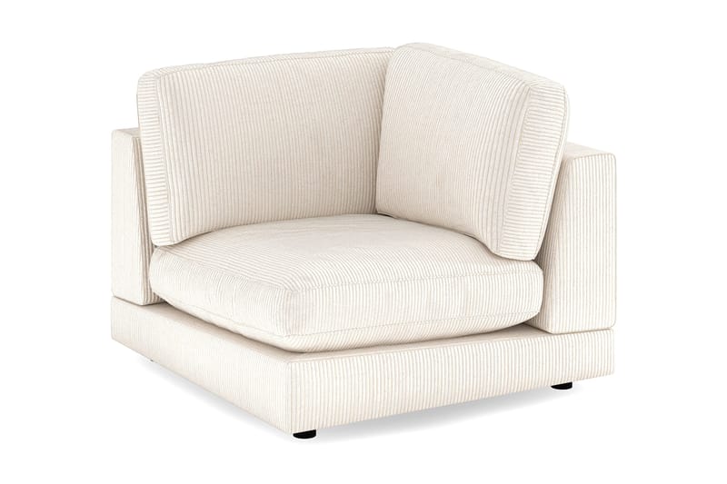 Arken 1-personers Hjørnemodul i Manchester - Beige - Møbler - Sofaer - Modulsofaer - Hjørnemodul